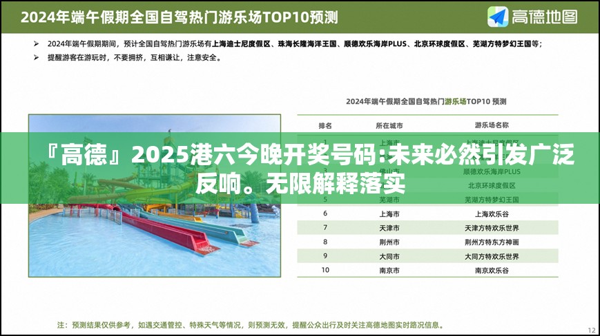 『高德』2025港六今晚开奖号码:未来必然引发广泛反响。无限解释落实
