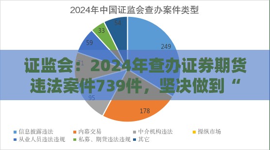 证监会：2024年查办证券期货违法案件739件，坚决做到“长牙带刺”有棱有角