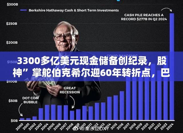 3300多亿美元现金储备创纪录，股神”掌舵伯克希尔迎60年转折点，巴菲特股东大会四大悬念待解
