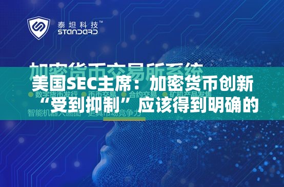 美国SEC主席：加密货币创新“受到抑制”应该得到明确的监管